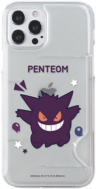 PoKeMoN 寶可夢 角色印花透明卡片收納超薄手機殼