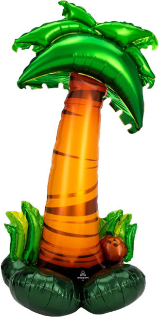 와우파티코리아 에어룬즈 팜트리 풍선, 혼합색상, 1개