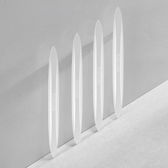 디펜즈만 차량용 접착식 문콕방지 실리콘 패드 도어가드, 투명, 4개