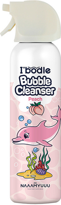 남유네아이보들 버블 클렌저 복숭아향, 200ml, 1개