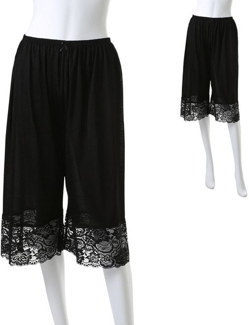 캐리루시 인견 라셀레이스 속바지 8부 2p