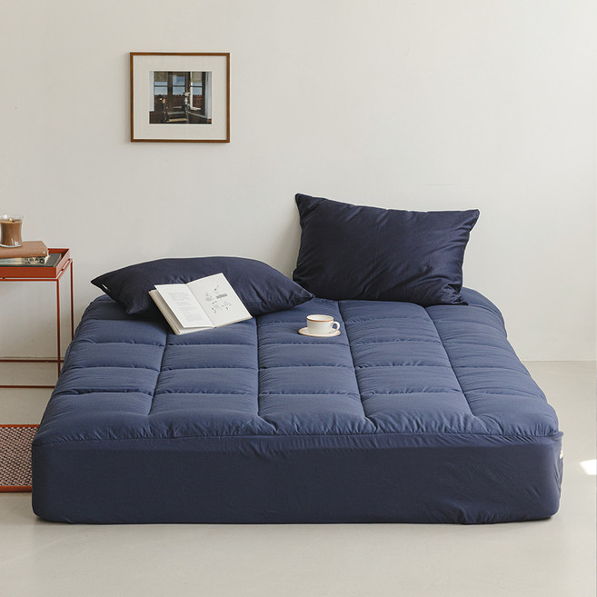 누빔 토퍼 밴드형 매트리스 커버 5cm