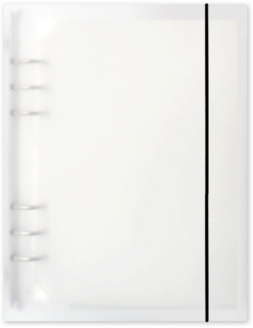 데얼스 A5 하드바인더 6공 30매, 2포켓 가로, 1개