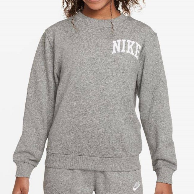 NIKE 耐吉 KIDS 兒童 K NSW CLUB FT CREW LBR MC 上衣 HJ3144