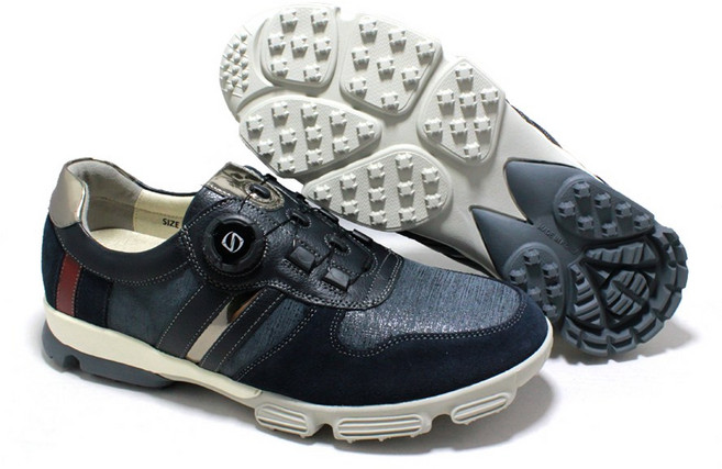 로카버 남성용 하이브리드 소가죽 다이얼 골프화 카디스