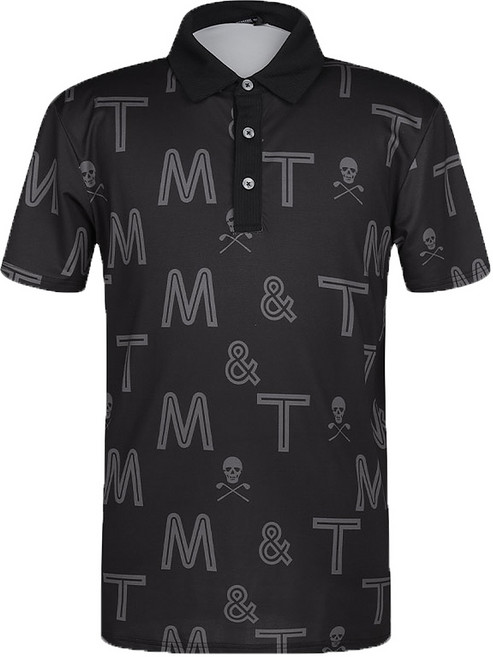 New Eagle 男款彈性高爾夫短袖T恤 NB-4102