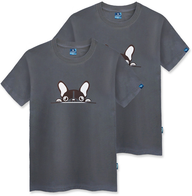 클로니아 귀여운 퍼피 반팔티셔츠 CS0T28 2p