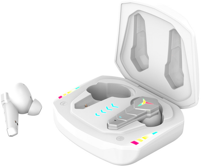디알고 게이밍 RGB 무선 블루투스 이어폰 DRGO-GT03 화이트 5시간