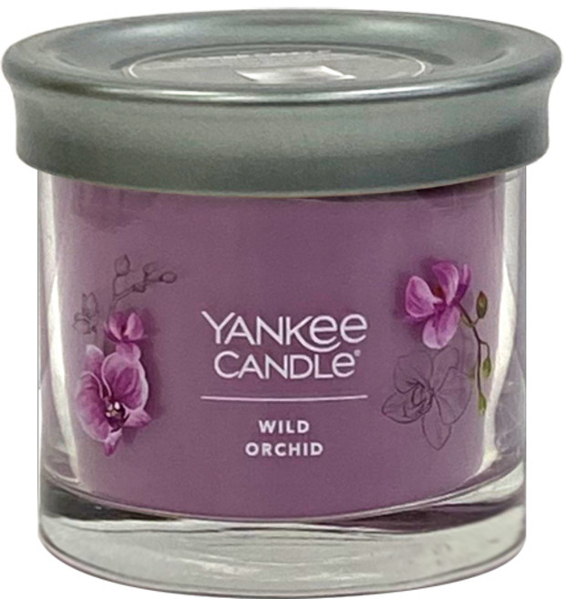 양키캔들 시그니처 텀블러 캔들 스몰자, 와일드오키드, 122g, 1개