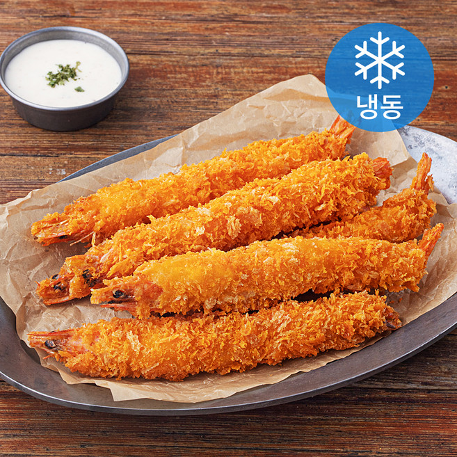 지엔씨푸드 빵가루 튀김용 새우 6입 (냉동), 300g, 1개