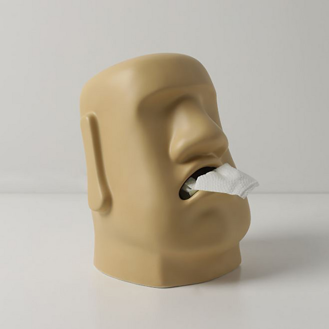 DM Corporation 摩艾陶瓷面紙盒, TYPE4