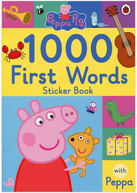 Peppa Pig : 1000 First Words Sticker Book, 레이디버드