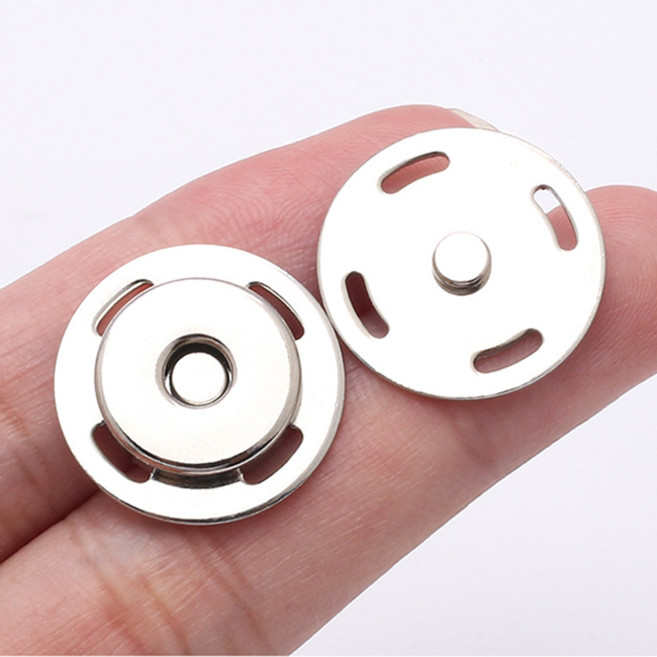 베노 스냅 메탈 초강력 자석단추 세트, 골드, 4세트