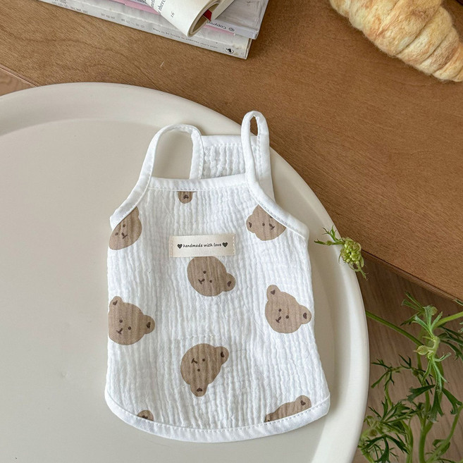 퍼피드림 반려동물 베베 미니밈 나시 10011, 베이비베어, 1개