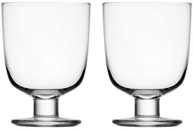 IITTALA Lempi 玻璃杯 340ml, 2個, 透明