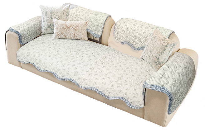 寢室安居 100%純棉四季透氣沙發座墊