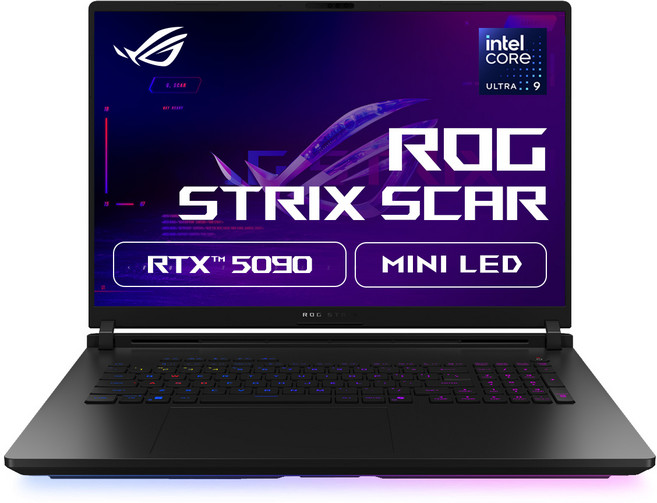 에이수스 2026 ROG 스트릭스 스카 18 코어Ultra9 인텔 14세대 지포스 RTX 5090, 오프블랙, G835LXG-TQ429W, 2TB, 64GB, WIN11 Home