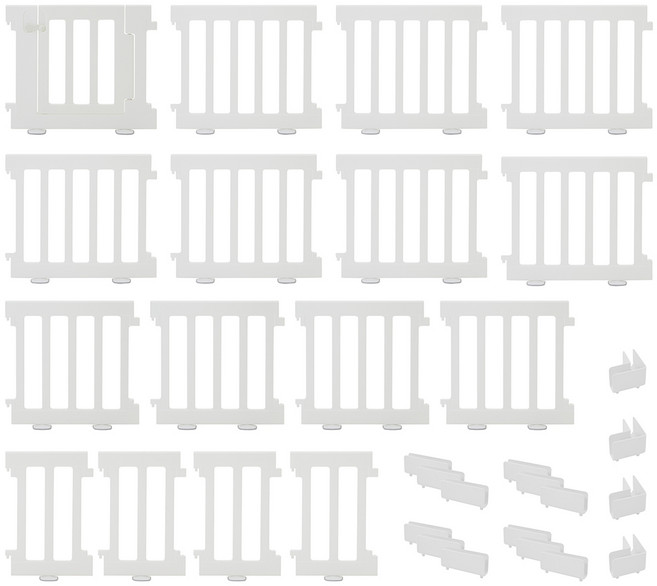 에듀플레이 우디베이비룸 16종 세트 2000 x 2800 mm, 화이트, 1개