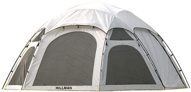 힐맨 벙커돔 그랑데 텐트, 아이보리 + 블랙, 10인