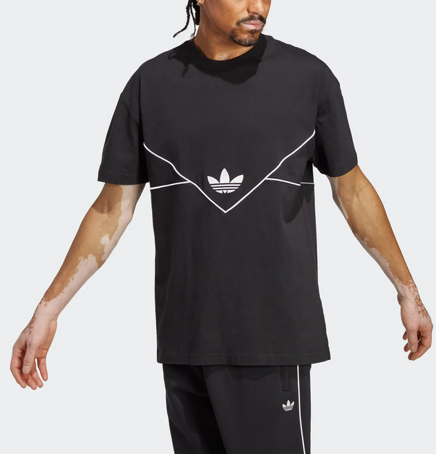 아디다스 남성용 아디컬러 시즈널 아카이브 반팔 티셔츠 HR3319