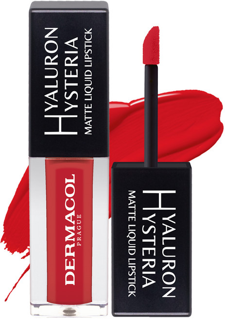 더마콜 히스테리아 매트 립틴트, 4.5ml, 7호 리얼 레드, 1개