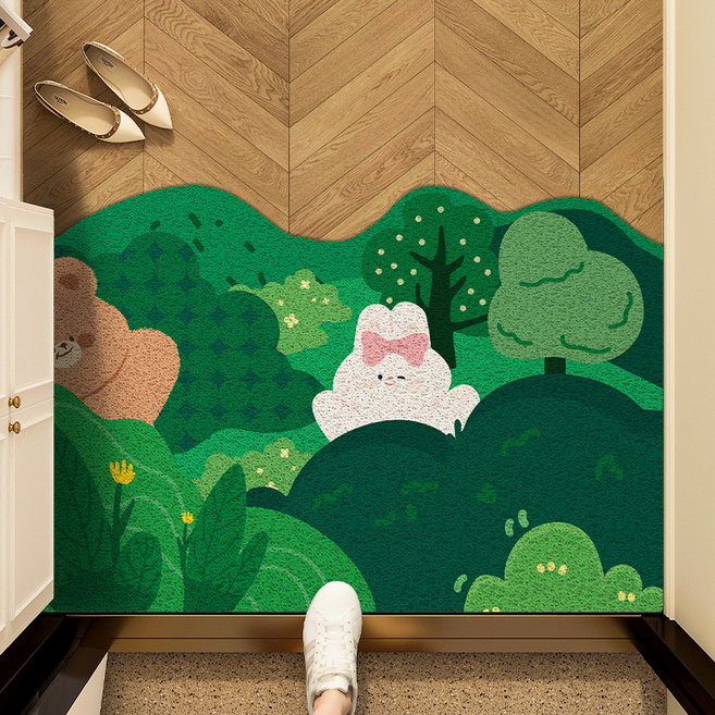 엘라라 발판 미끄럼방지 코일 매트, B05, 1개