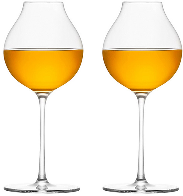 CRISON Belle Design 水晶玻璃威士忌品酒杯 240ml TT6201, 2個