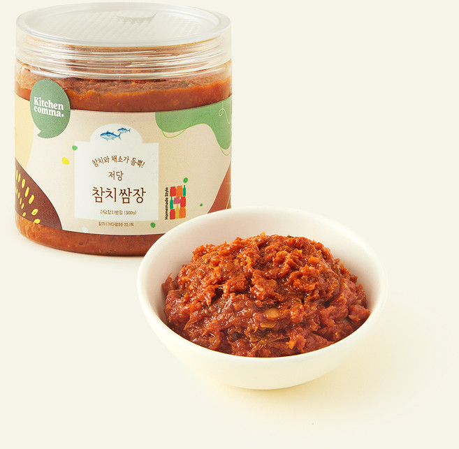 키친콤마 저당 참치 쌈장, 300g, 1개
