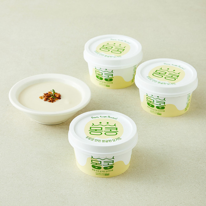 몽콩 두유요거트 오리지널, 100g, 3개