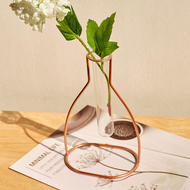 아스파시아 프레임 인테리어 화병, 코르 로제