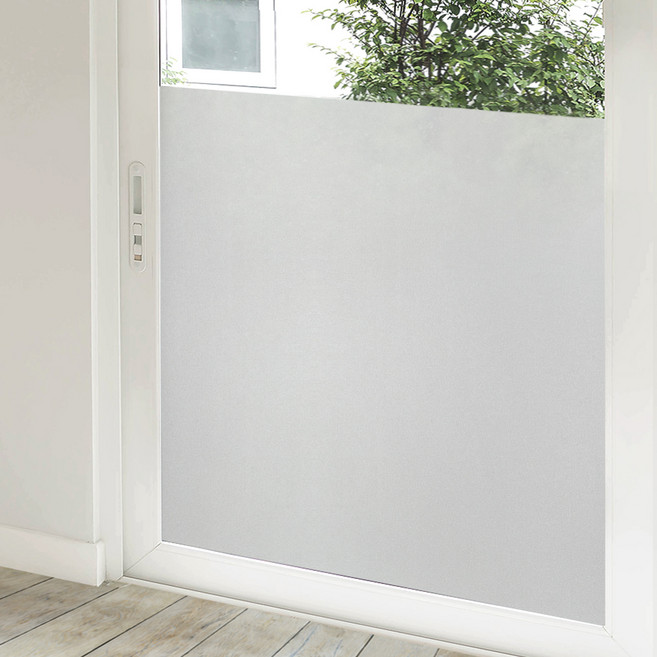 지엔홈 무점착 창문용 시트지, 미스티안개