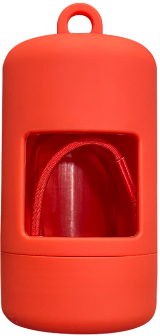 블랭크도그 반려견 풉백 케이스 배변봉투, 레드, 1개입, 1개