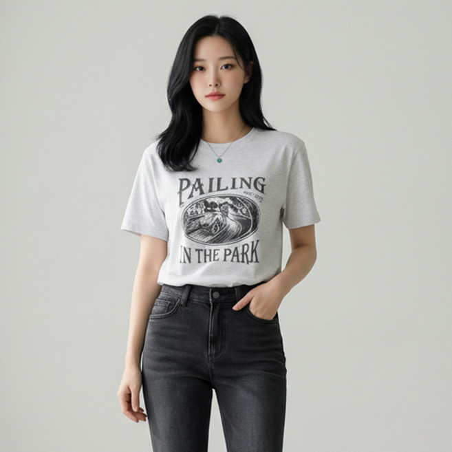 레몬소울 여성용 PAILING 반팔 티셔츠