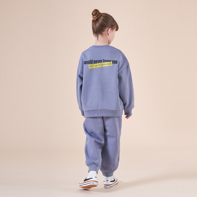 키즈꼬모 저스틴23주니어 아동용 기모 오스카 상하의 세트