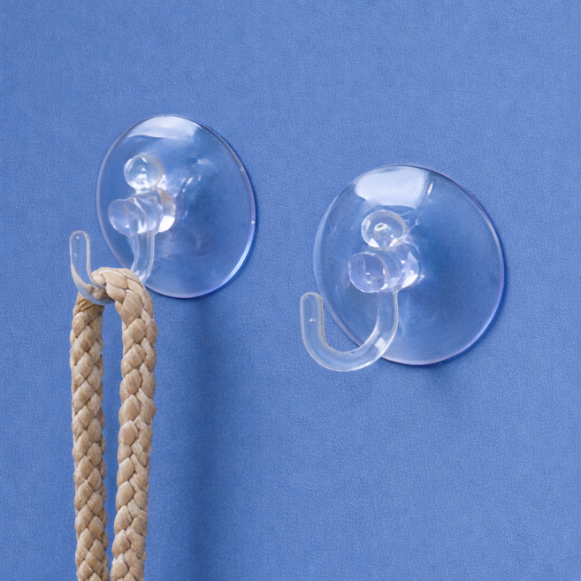 리빙홈디테일 진공 흡착 J형 큐방 NXT-042, 투명, 30개