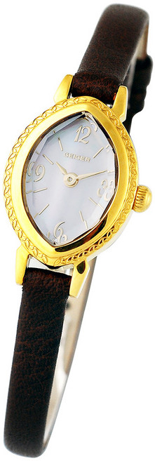 가이거 여성용 가죽시계 GE12002