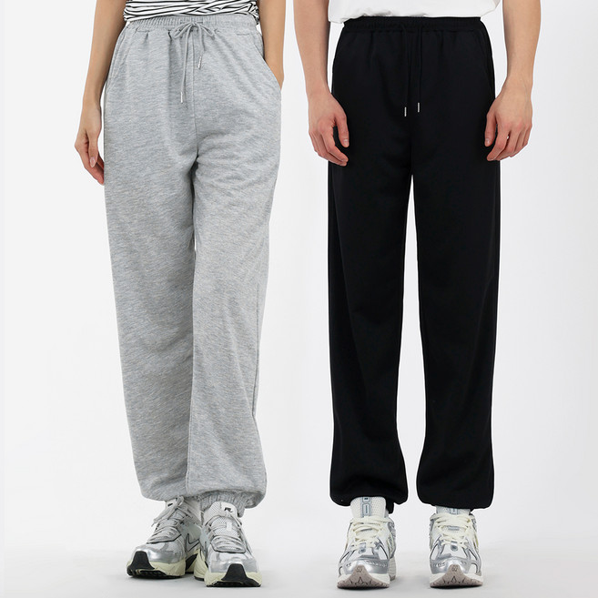 엘쏘 남녀공용 트레이닝 긴바지 2종 세트