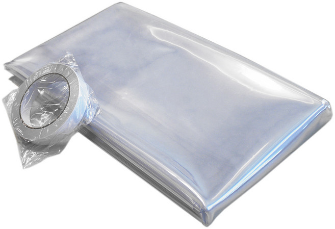 한일상사 PVC 단열 방풍 비닐 + 양면 테이프, 1세트