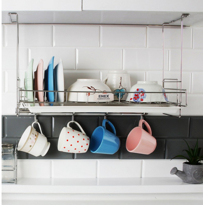 에넥스 싱글 싱크대 선반 450, 1단, 1개