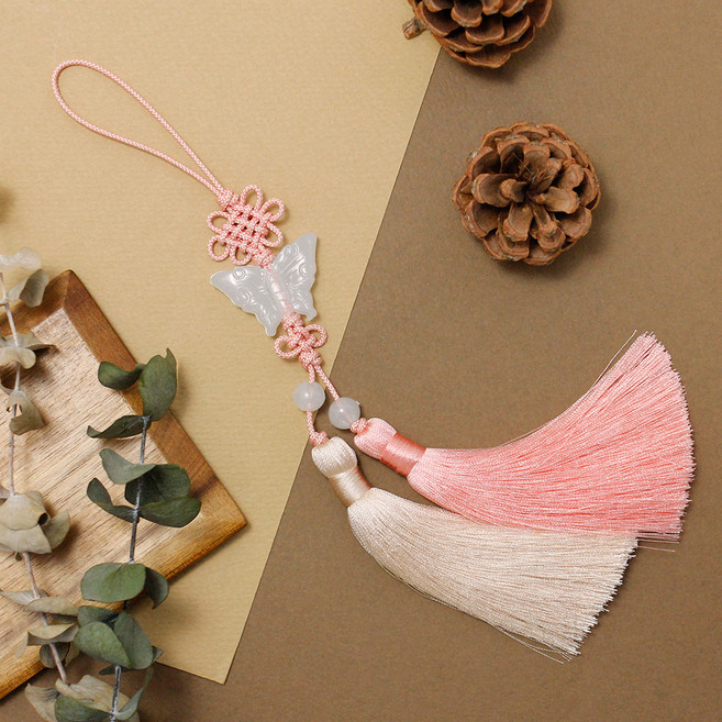 단나비 두색태슬 노리개