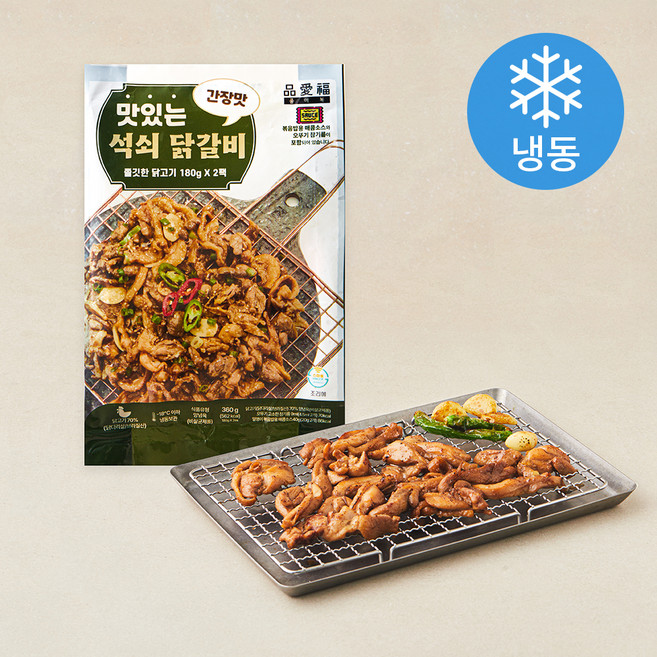 품애복 맛있는 석쇠 닭갈비 간장맛 (냉동), 360g, 1개