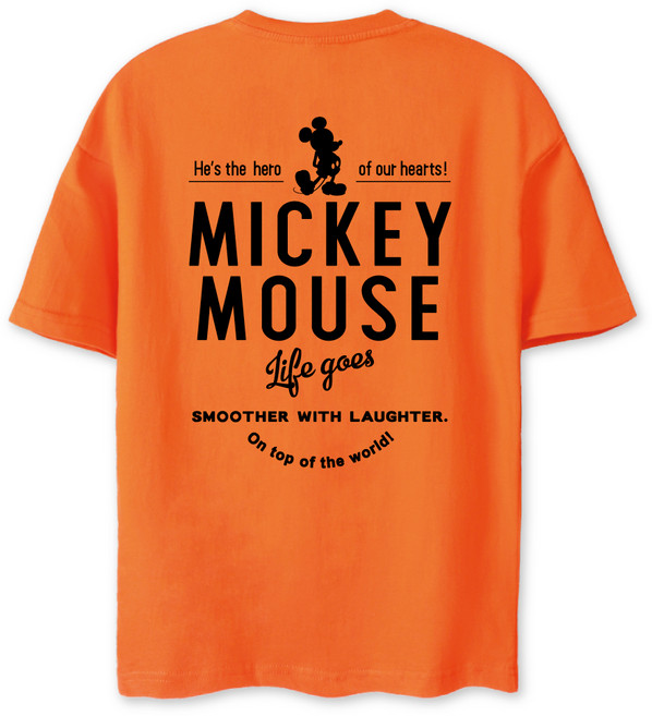 벤힛키즈 주니어용 디즈니 라운드 반팔 티셔츠 DNMKOM3004D