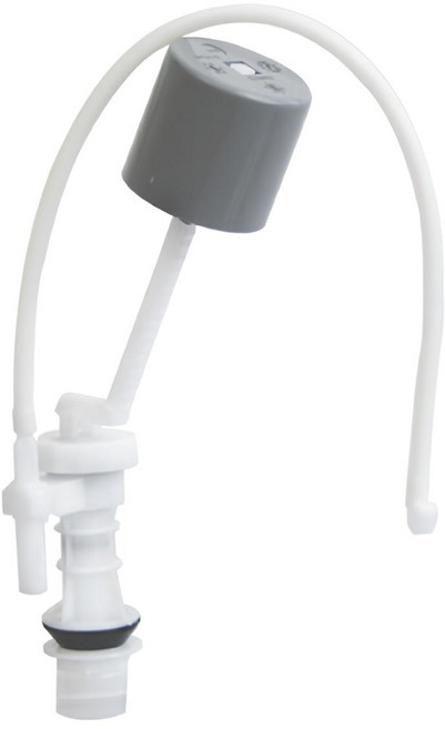 Watos WP20-1 單體馬桶高水箱用靜音進水器, 灰色 + 白色