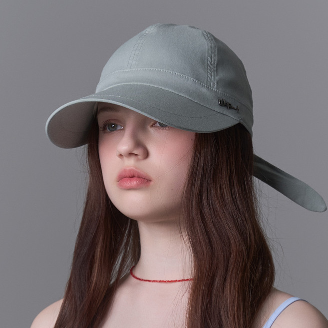 화이트샌즈 코튼혼방 와이드 아리가 볼캡