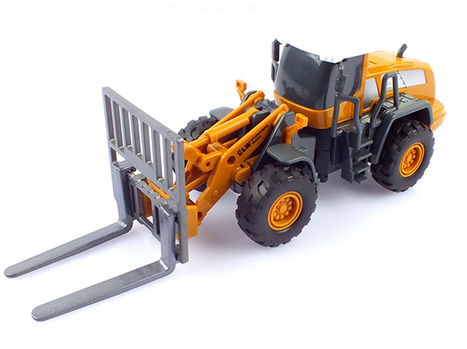 Replica 1：55 堆高機 壓鑄重型機具模型 SXT110853YE, 黃色, 1個