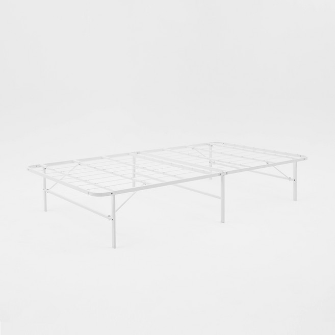 바네스데코 메탈폴딩베드 침대 프레임, 화이트