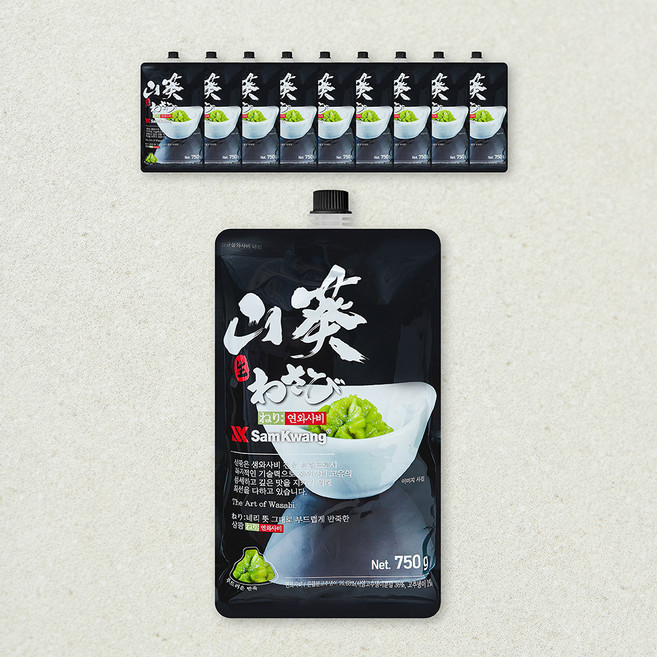 삼광 연와사비, 750g, 10개