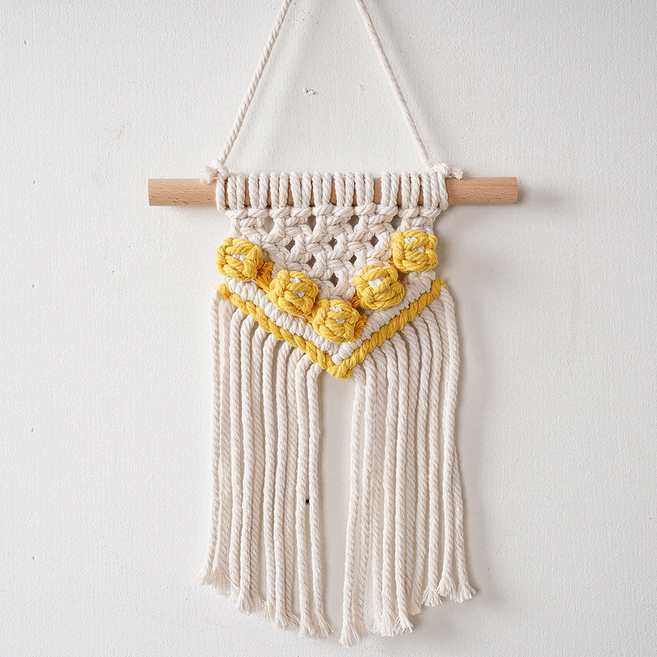 라보비아 포인트 컬러 태슬 월행잉 감성 벽장식 홈데코 포토존 인테리어 벽꾸미기 마크라메, 타입 7