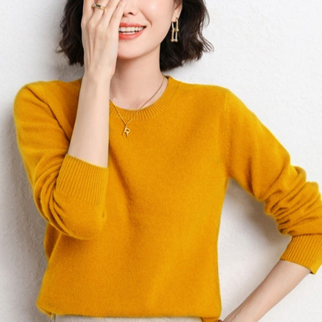 Sonio 女款圓領柔軟針織衫