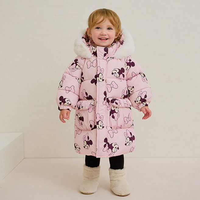 밀크마일 디즈니 미니마우스 러블리마이크로젤롱코트
